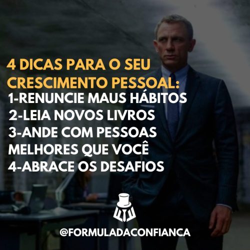 4 Dicas para o seu Crescimento Pessoal